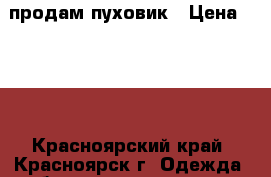 продам пуховик › Цена ­ 350 - Красноярский край, Красноярск г. Одежда, обувь и аксессуары » Женская одежда и обувь   . Красноярский край,Красноярск г.